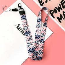 1Pc   Mobile Phone Strap Cute Cartoon Flower Lanyard Neck Strap For Keys ID Card For USB Badge Holder DIY Hang Rope 2024 - buy cheap