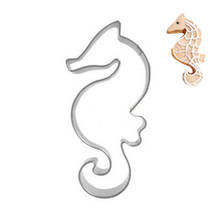 Seahorse Cookies Cutter Mold Cake Decorating Biscuit Pastry Baking Mould Marine Animal Modeling Die Cutter Free Shipping 2024 - buy cheap