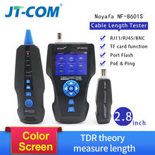 NF-8601S TDR Network Cable Tester Tracker RJ45 RJ11 BNC Punto de ruptura de prueba de cable de metal de longitud del cable localizador telefónico + POE + PING + Detector de voltaje Teléfono Localizador de cables Locali 2024 - compra barato