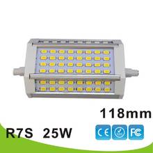 25W led 118mm R7S light dimmable J118 R7S lamp replace 250w halogen tube lamp AC85-265V 2024 - buy cheap