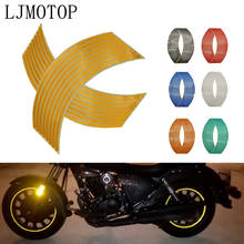 Motorcycle Wheel Sticker Motocross Reflective Decals Rim Tape Strip For Kawasaki NINJA 300 250R 400R ZX14R VERSYS 1000 Z1000SX 2024 - buy cheap