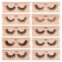 3D Mink Lashes Wholesale Soft Lashes Make Up Eyelash Extension Tools For Beauty Natural False Eyelashes Mink Fluffy Lash Bulk 2024 - buy cheap