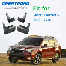 For Subaru Forester SJ 2014 - 2018 Molded Car Mud Flaps Mudflaps Splash Guards Flap Mudguards Fender Front Rear 2015 2016 2017 2024 - buy cheap