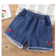 Summer Children Clothing Girls New Short Jeans Pants Kids Casual Blue Denim Shorts for Girls 3-15 Years 2024 - buy cheap