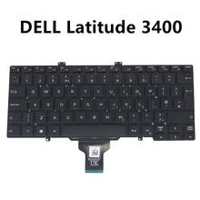 US UK GB Laptop Keyboard For Dell Latitude 5400 5401 7400 3400 7410 5402 English Replacement Keyboards 0JJVWV JJVWV 0GY5TC GY5TC 2024 - buy cheap