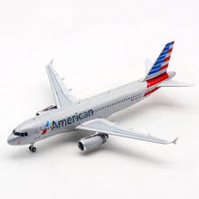 Avión americano de juguete, modelo de aleación con base de aterrizaje, coleccionable, diecast, 1: 18,8 N667AW A320, alrededor de 200 CM 2024 - compra barato