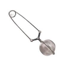 Stainless Strainer Steel Mesh Ball Tea Leaves Filter Squeeze Locking Spoon High Quality Tea Ball Infuser Tea Making Tools 2024 - buy cheap