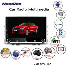 For KIA RIO 2017~2018 Android Car Radio Player GPS Navigation Maps Camera OBD TV Screen Media Multimedia No CD DVD 2024 - buy cheap