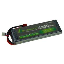 Limskey POWER 7.4V 4200mAh 25C 2S LiPo Battery With T/XT60 Plug for RC Car Airplane Helicopter 7.4 V 4200 mah 2S Lipo Battery 2024 - buy cheap