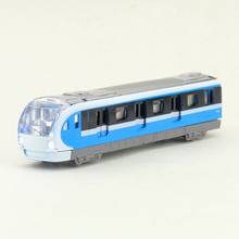 New product 1:87 alloy pull back city subway model,train transportation toy,simulation sound and light,free shipping 2024 - buy cheap