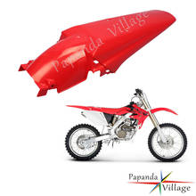 Guardabarros trasero para motocicleta, guardabarros de plástico ABS de doble deporte, color rojo, Universal, para Honda XR 250 400 R CR CRF 250 450 R L 2024 - compra barato