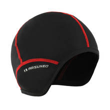 Уличная спортивная мужская велосипедная шапка подкладка для велосипедного шлема флисовая ветрозащитная Теплая бандана зимние шапки шапка 2024 - купить недорого
