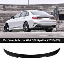 OLOTDI-alerón trasero de fibra de carbono para coche, accesorio para el maletero, para BMW Serie 3 G20 G28, ajuste automático 2024 - compra barato