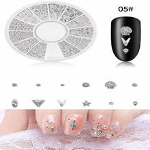 Diamantes de imitación de cristal para decoración de uñas, varios tamaños, adornos de Arte de uñas en 3D, dijes Strass 2024 - compra barato