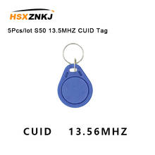 5 шт./лот брелоки маркеры S50 13,5 МГц CUID Сменные MF S50 1K IC ключи NFC клон копировальный блок 0 записываемый 14443A 2024 - купить недорого