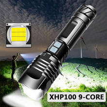 XHP100 9-core Высокое качество Мощный тактический светодиодный фонарик XHP70.2 масштабируемый фонарь Usb Перезаряжаемые 18650 26650 Бэтти Фонари 2024 - купить недорого