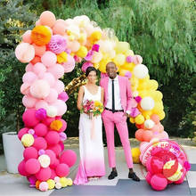 Globos de helio de látex para decoración del Día de San Valentín, de colores suaves, juguete de cumpleaños, boda, arco, 5-18 pulgadas 2024 - compra barato