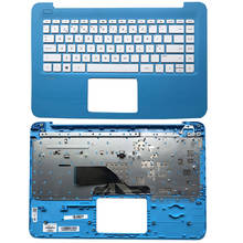 Новый ноутбук чехол и Упор для рук верхний чехол с клавиатурой для HP поток 14-AX 14-сертификатом от сертификационной 14-AX020WM Тетрадь компьютер чехол 2024 - купить недорого