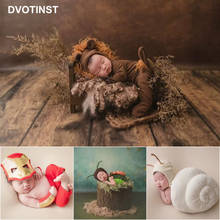 Dvotinst-Accesorios de fotografía para bebés recién nacidos, bonitos trajes de animales creativos, ropa de capó, sesiones de estudio, accesorios para fotos 2024 - compra barato
