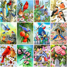 5D DIY Diamond Embroidery Cross Stitch Diamond Painting Animal Bird Full Drill Square Round Mosaic Rhinestone Pictures Crafts 2024 - buy cheap