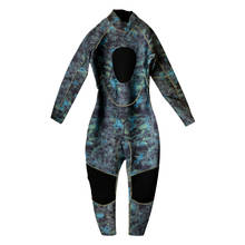 Roupa de mergulho camuflada masculina, roupa de mergulho de neoprene 3mm para mergulho com snorkeling 2024 - compre barato