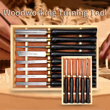 Woodworking HSS Lathe Carving Tool 5pcs 8pcs High Speed Steel Turning Tool Set Quality Wood Handle High Hardnees Lathe  Knife 2024 - buy cheap