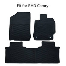 Alfombrillas de goma especiales para el lado derecho del coche, alfombras impermeables sin olor para Honda Camry Civic Corrola CRV Accord, RHD 2024 - compra barato