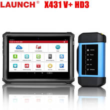 Original Launch X431 V+ HD3 Wifi Heavy Duty Truck Diagnostic Tool Free Update Online 2024 - buy cheap