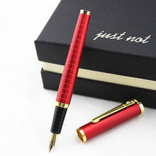DIKA WEN 8035 Red Senior Extra Fine Fountain Pen with 0.5 mm Nib for Gift Ink Pens 2024 - buy cheap
