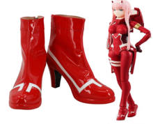 02 DARLING in the FRANXX Anime Cosplay Zero Two cosplay shoes Console driving shoes 2024 - buy cheap