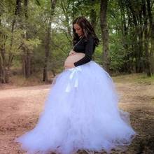 Puffy Tutu  Tulle Skirts  Customized Skirt With Bow Pregnant Women jupe femme Multi Layers 2024 - buy cheap