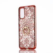 Bling Diamond Ring Holder Case for Samsung Galaxy S20 Ultra Case Soft Silicone Back Cover for Samsung S20 Plus A70 A50 A30 Coque 2024 - buy cheap