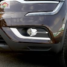 For Renault Koleos 2017 2018 ABS Chrome car Accessories Car front fog lamp Light decoration Cover Trim Car Styling 2pcs 2024 - buy cheap