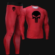 Men Thermal underwear winter Long johns Set MMA rashgard male Tactics T-shirt Fitness leggings Compression Tights Brand Clothing 2024 - buy cheap