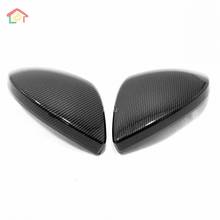 For Audi A6 C8 2019 Car Styling Side Rearview Mirror Cover Trim Frame Sticker Chrome Exterior Accessories 2024 - buy cheap