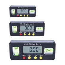 Magnetic Angle Finder Electronic Level Box Digital Level Horizontal Inclinometer Angle Ruler Measuring Tool 100mm 150mm 200mm 2024 - buy cheap