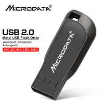 USB-флеш-накопитель с металлической ручкой, 100%/64/128 ГБ, 8/16/32 ГБ 2024 - купить недорого