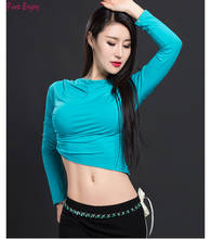 New Adult Sexy Modal  Belly Dance Tops Shirt Costumes for Women Belly dance Oriental dance  Clothes Dancer Wear 2024 - buy cheap