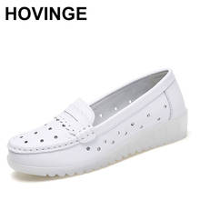 Hovinge mulher botton macio mocassins sapatos femininos de inverno deslizamento em pelúcia plana quente senhora plataforma oco para fora sapatos femininos casuais não 2024 - compre barato