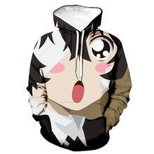 2020 Fashion Anime Hoodies Stray Dogs 3D Printed Hooded Sweatshirt Men/Women Casual Hip Hop Hoodie Pullover Unisex Harajuku Tops 2024 - buy cheap