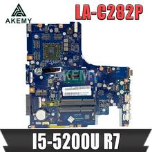 Placa base LA-C282P para ordenador portátil For Lenovo Ideapad Z51-70 placa base original I5-5200U AMD-Video 2024 - compra barato