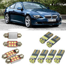 Interior led Car lights For BMW 6 e63 coupe Reading dome bulbs for cars error free License Plate Light 8pc/lot 2024 - buy cheap