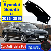 Alfombrilla antideslizante para Hyundai Sonata 2015 2016 2017 2018 LF, almohadilla de la cubierta del tablero, parasol, protege la alfombra, accesorios para coche 2024 - compra barato