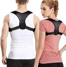 Adjustable Upper Back Braces for Posture Correction Back Straightener Posture Corrector for Neck Back Shoulder Pain Relief 2024 - buy cheap