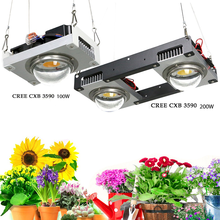 Luz led cxb3590 para cultivo de estufas, iluminação para plantio indoor, 100w, 200w, 300w, 400w 2024 - compre barato