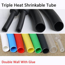 Φ12.7mm Heat Shrinkable Tube Black White Red Green Yellow Blue Transparent Insulated Sleeving Tubing 3:1 Shrink 2024 - buy cheap