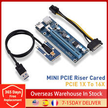 PCI-E to PCI Express 16X Riser Extender Card to PCI-e slot Card for Laptop External Graphics Card EXP GDC BTC Antminer Miner 2024 - buy cheap