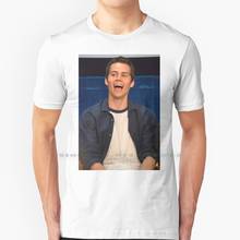 Dylan O'brien T Shirt 100% Pure Cotton Dylan Obrien Stiles Stilinski Teen Wolf 2024 - buy cheap