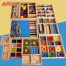 Деревянная игрушка Монтессори, обучающие материалы, 15 в 1 игры, деревянная головоломка, 프벨 벨, обучающие игрушки для детей 2024 - купить недорого