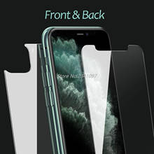 Front and Back Temper Glass Case for IPhone 11 Pro Max 2019 Screen Film Protector for IPhone X XR XS Max Protective Film Glass 2024 - buy cheap
